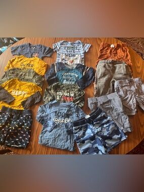 15 piece 18/24 month bundle baby boy clothes